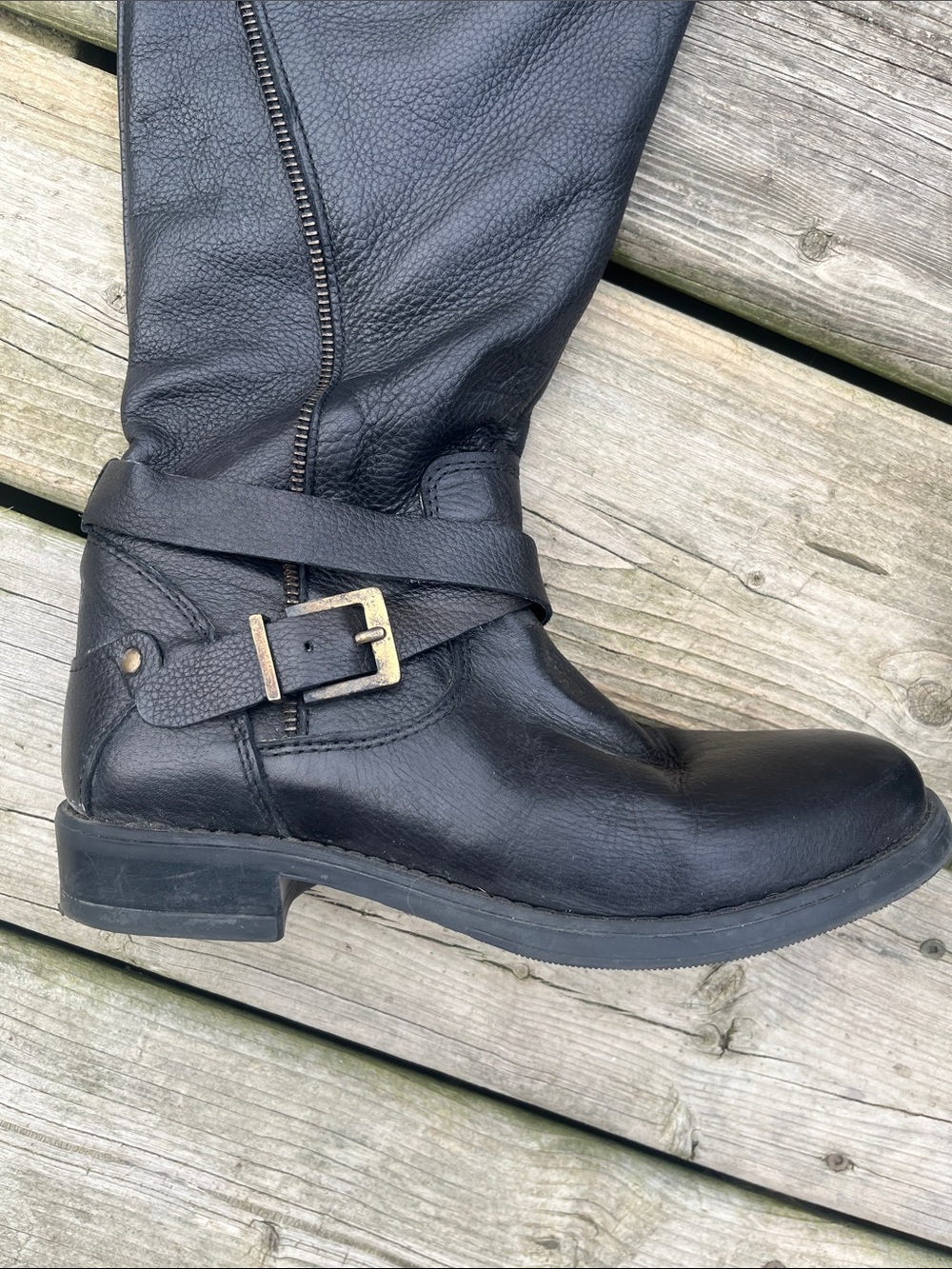 Aldo Riding Boots Size 7.5 - Picture 2 of 7